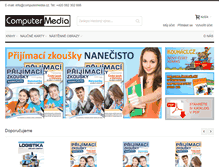 Tablet Screenshot of computermedia.cz